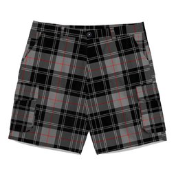 ScotsTee Shop Scottish Moffat Modern SC Tartan Plaid Cargo Shorts for Men