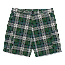 ScotsTee Shop Scottish MacCallum Dress Ancient Tartan Plaid Cargo Shorts for Men