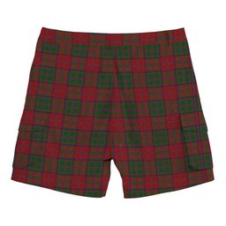 ScotsTee Shop Scottish Stewart of Appin Tartan Plaid Cargo Shorts for Men