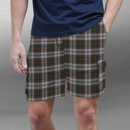 ScotsTee Shop Scottish Stewart of Appin Dress 1 Tartan Plaid Cargo Shorts for Men