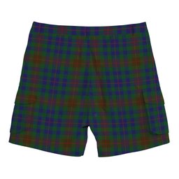 ScotsTee Shop Scottish Tennant Yules Tartan Plaid Cargo Shorts for Men