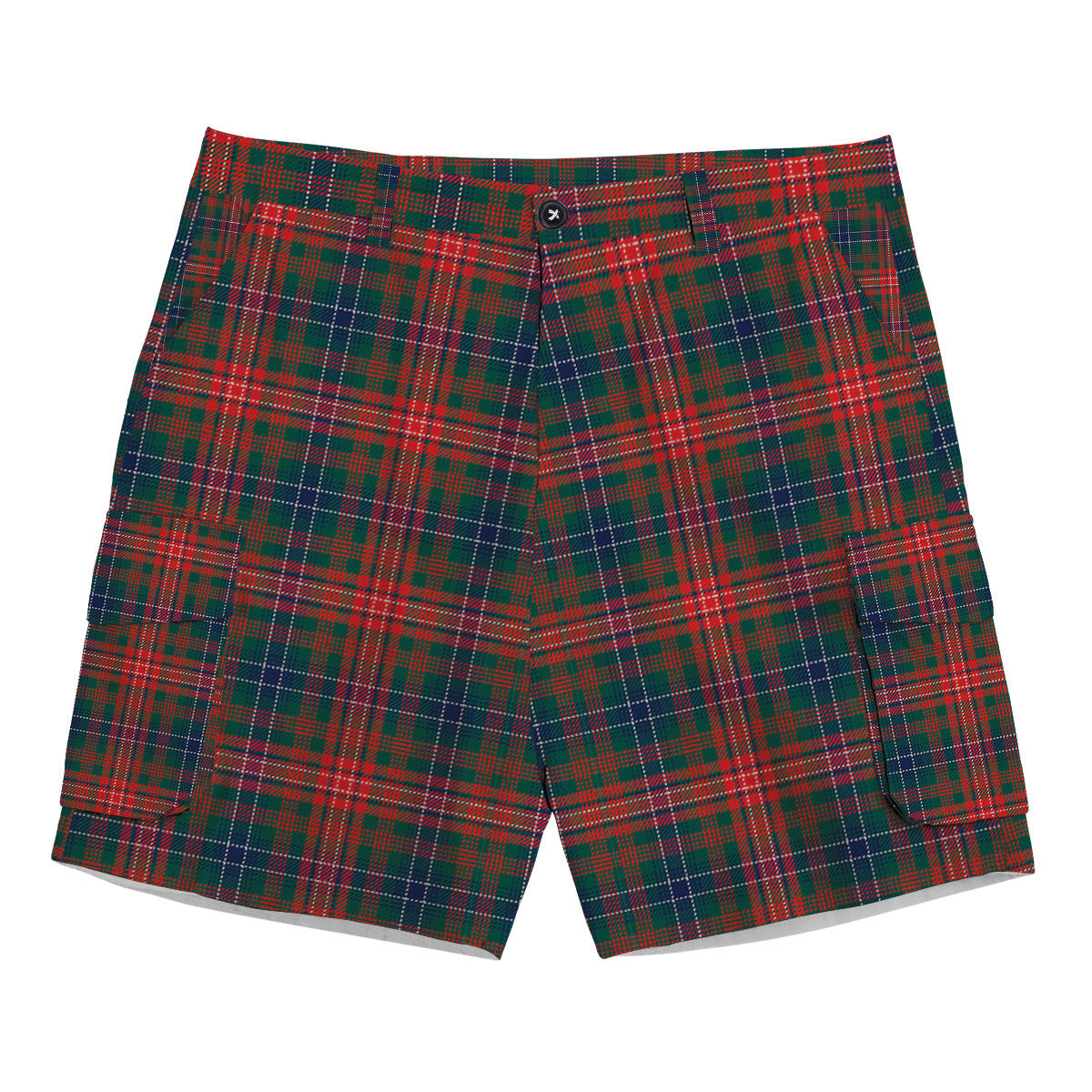ScotsTee Shop Scottish Wilson Modern Tartan Tartan Plaid Cargo Shorts for Men