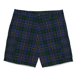 ScotsTee Shop Scottish Hope Vere 2 Tartan Plaid Cargo Shorts for Men