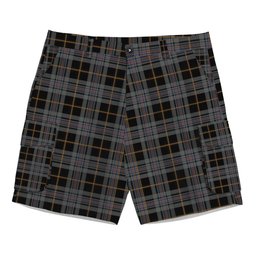 ScotsTee Shop Scottish Turnbull, Dress Bruce Tartan Plaid Cargo Shorts for Men