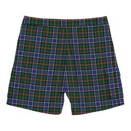 ScotsTee Shop Scottish Ogilvie (Ogilvy) Hunting Modern Tartan Plaid Cargo Shorts for Men