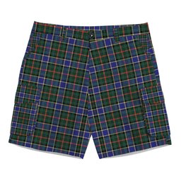ScotsTee Shop Scottish Ogilvie (Ogilvy) Hunting Modern Tartan Plaid Cargo Shorts for Men