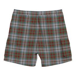 ScotsTee Shop Scottish McBean Dress Tartan Plaid Cargo Shorts for Men