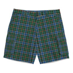 ScotsTee Shop Scottish Ogilvie (Ogilvy) Hunting Ancient Tartan Plaid Cargo Shorts for Men