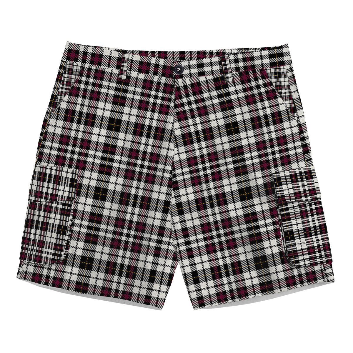 ScotsTee Shop Scottish Little Arisaid Modern Tartan Plaid Cargo Shorts for Men