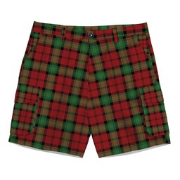 ScotsTee Shop Scottish Kerr Ancient Clan Tartan Plaid Cargo Shorts for Men