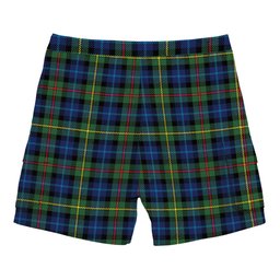 ScotsTee Shop Scottish Gow Hunting Modern Tartan Plaid Cargo Shorts for Men