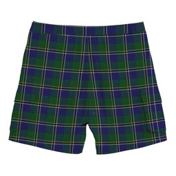 ScotsTee Shop Scottish Turnbull Hunting 1983 2 Tartan Plaid Cargo Shorts for Men