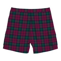 ScotsTee Shop Scottish Lindsay #2 Modern Clan Tartan Plaid Cargo Shorts for Men