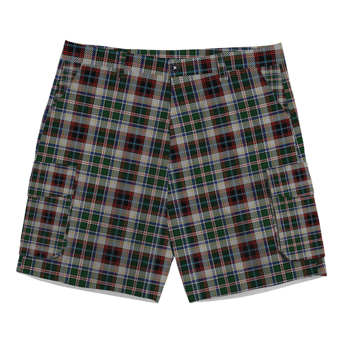 ScotsTee Shop Scottish Innes Dress Tartan Plaid Cargo Shorts for Men