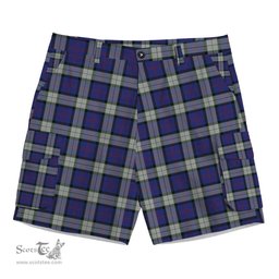 ScotsTee Shop Scottish Sinclair Dress Dance Tartan Plaid Cargo Shorts for Men