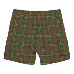ScotsTee Shop Scottish Scott Brown Hunting Ancient Tartan Plaid Cargo Shorts for Men