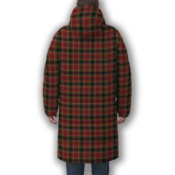 ScotsTee Shop Scottish Anderson of Arbrake SC Premium Tartan Long Down Jacket Winter White Duck Down Plaid