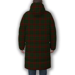 ScotsTee Shop Scottish Anderson Coulson Bonner 1 Premium Tartan Long Down Jacket Winter White Duck Down Plaid