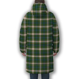 ScotsTee Shop Scottish Blair Dress Ancient Premium Tartan Long Down Jacket Winter White Duck Down Plaid