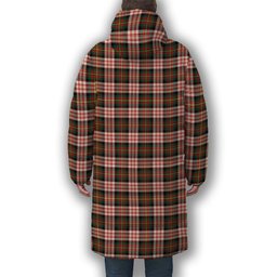 ScotsTee Shop Scottish Carnegie Dress Modern Premium Tartan Long Down Jacket Winter White Duck Down Plaid