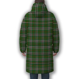 ScotsTee Shop Scottish Cape Breton Provincial Ancient Premium Tartan Long Down Jacket Winter White Duck Down Plaid