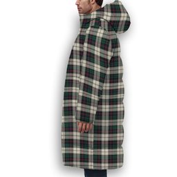 ScotsTee Shop Scottish Campbell of Cawdor Dress Modern Premium Tartan Long Down Jacket Winter White Duck Down Plaid