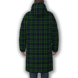 ScotsTee Shop Scottish Graham of Montrose Premium Tartan Long Down Jacket Winter White Duck Down Plaid