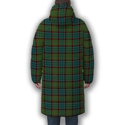 ScotsTee Shop Scottish McNeacail Hunting Ancient Premium Tartan Long Down Jacket Winter White Duck Down Plaid