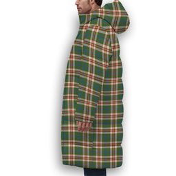 ScotsTee Shop Scottish Robertson Dress Ancient Premium Tartan Long Down Jacket Winter White Duck Down Plaid