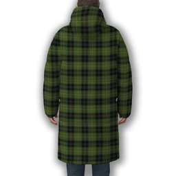 ScotsTee Shop Scottish Lorne Marquis of Premium Tartan Long Down Jacket Winter White Duck Down Plaid