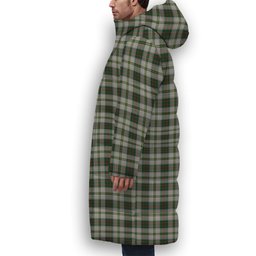 ScotsTee Shop Scottish Tailyour Dress 2 Premium Tartan Long Down Jacket Winter White Duck Down Plaid