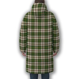 ScotsTee Shop Scottish Hay Dress Ancient Premium Tartan Long Down Jacket Winter White Duck Down Plaid