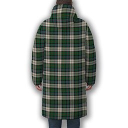 ScotsTee Shop Scottish MacCallum Dress Ancient Premium Tartan Long Down Jacket Winter White Duck Down Plaid