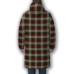 ScotsTee Shop Scottish Rose White Dress Premium Tartan Long Down Jacket Winter White Duck Down Plaid