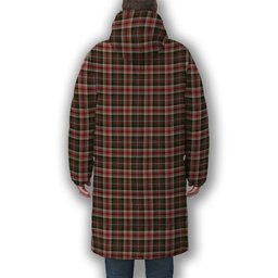 ScotsTee Shop Scottish Jacobite Dress 1 Premium Tartan Long Down Jacket Winter White Duck Down Plaid