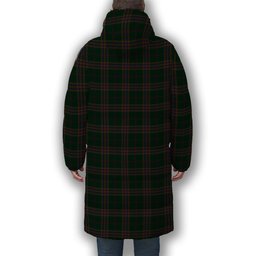 ScotsTee Shop Scottish Yen, Alexander Hunting Premium Tartan Long Down Jacket Winter White Duck Down Plaid