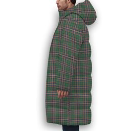 ScotsTee Shop Scottish McFarland Hunting Ancient Premium Tartan Long Down Jacket Winter White Duck Down Plaid
