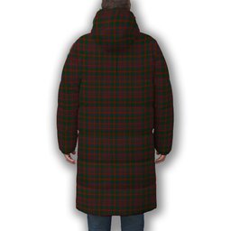 ScotsTee Shop Scottish Matheson Hunting STS incomplete sett Premium Tartan Long Down Jacket Winter White Duck Down Plaid
