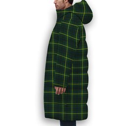 ScotsTee Shop Scottish McArthur Modern Premium Tartan Long Down Jacket Winter White Duck Down Plaid