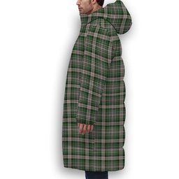 ScotsTee Shop Scottish MacKenzie MacGregor-Hastie Premium Tartan Long Down Jacket Winter White Duck Down Plaid