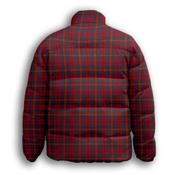 ScotsTee Shop Scottish Cameron of Locheil 1930 Premium Tartan Collar Down Jacket Winter White Duck Down Plaid