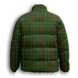 ScotsTee Shop Scottish O'Neill Australia Premium Tartan Collar Down Jacket Winter White Duck Down Plaid