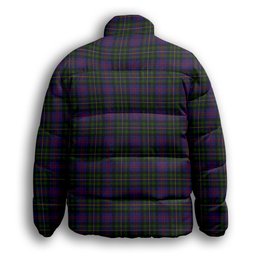 ScotsTee Shop Scottish MacCallum of Berwick Premium Tartan Collar Down Jacket Winter White Duck Down Plaid