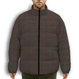 ScotsTee Shop Scottish Matheson Hunting STS incomplete sett Premium Tartan Collar Down Jacket Winter White Duck Down Plaid
