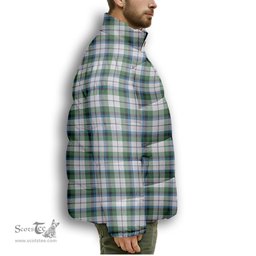 ScotsTee Shop Scottish Mcnaghten Dress Ancient Premium Tartan Collar Down Jacket Winter White Duck Down Plaid