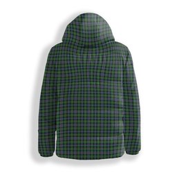 ScotsTee Shop Scottish Baillie of Lamington Modern Clan Crest Tartan Down Jacket Winter White Duck Down Plaid