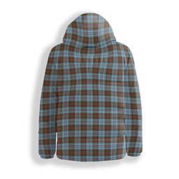 ScotsTee Shop Scottish Anderson Ancient Crest Tartan Down Jacket Winter White Duck Down Plaid