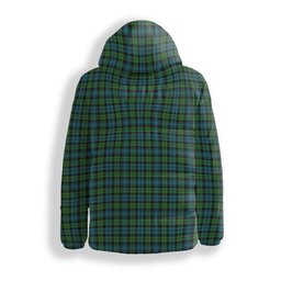 ScotsTee Shop Scottish Black Watch Ancient Clan Crest Tartan Down Jacket Winter White Duck Down Plaid