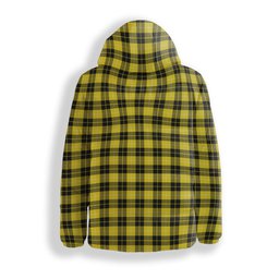 ScotsTee Shop Scottish Barclay Dress Modern Clan Crest Tartan Down Jacket Winter White Duck Down Plaid
