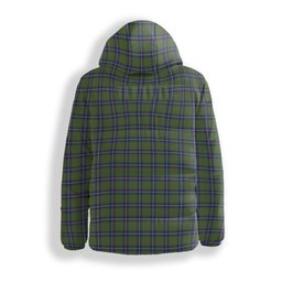 ScotsTee Shop Scottish Cameron of Lochiel Hunting Crest Tartan Down Jacket Winter White Duck Down Plaid